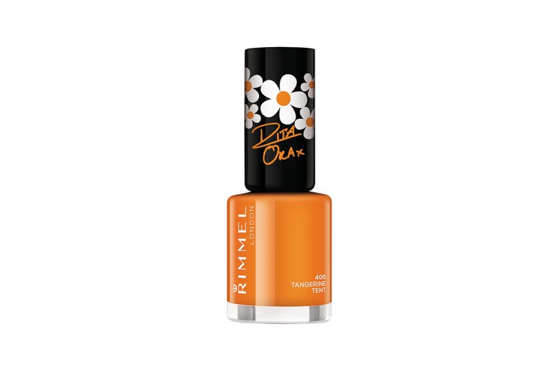 Smalti arancio: Rimmel London 60 Seconds Super Shine by Rita Ora Tangerine Tent