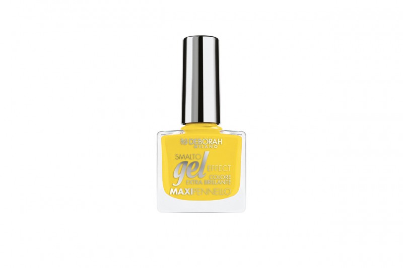 Smalti gialli: Deborah Milano Smalto Gel Effect Happy Yellow