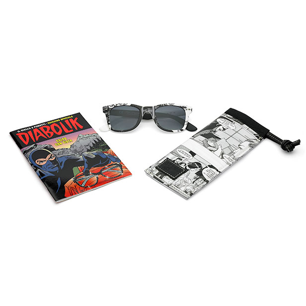 Sting Eyewear dedica una charity collection a Diabolik