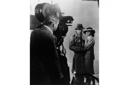 Sul set di Casablanca con  Humphrey Bogart (1942)