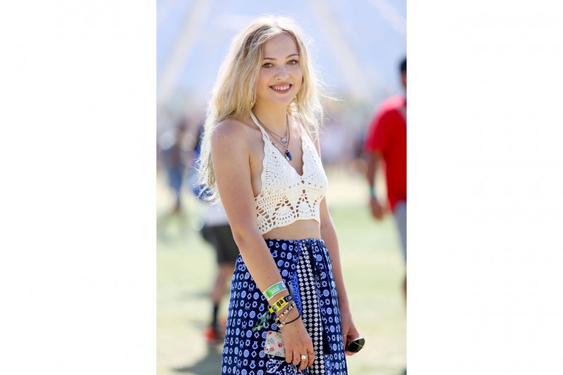 Tendenza uncinetto: al Coachella Festival
