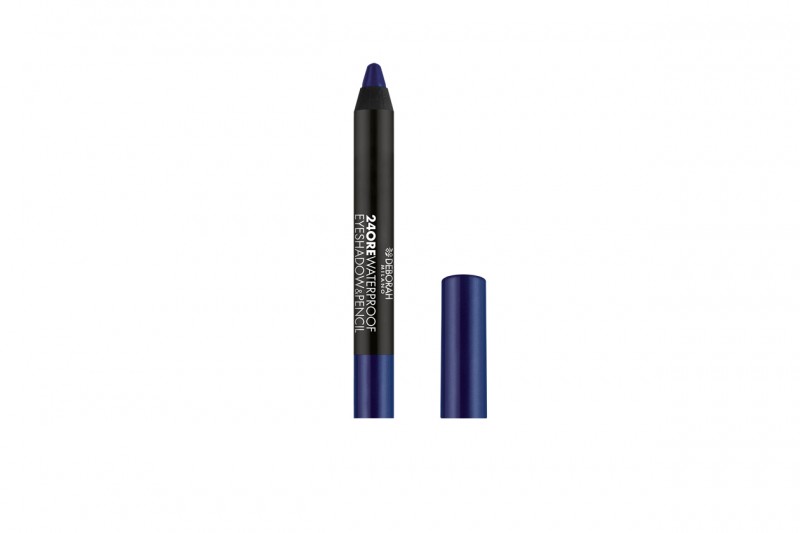 Trucco blu: 24Ore Waterproof Eyeshadow & Pencil in 09 di Deborah Milano