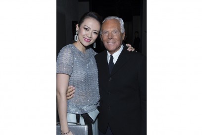 Zhang Ziyi e Giorgio Armani