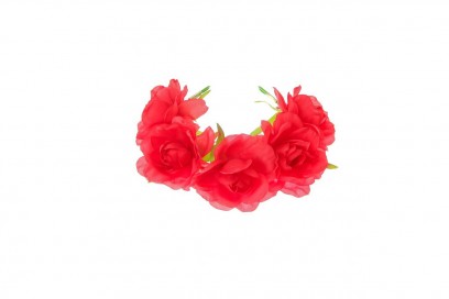 ACCESSORI CAPELLI: RED BUN GARLAND BY CLAIRE’S