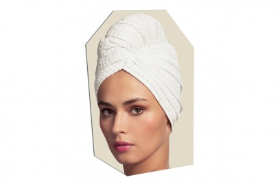 ACCESSORI CAPELLI: TURBANTE TOTAL WHITE BY DONIA ALLEGUE