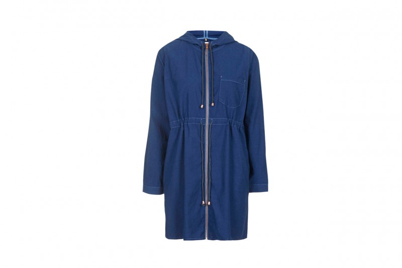 Parka in denim: Topshop