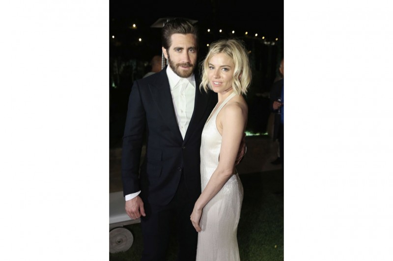 calvin klein celebrate women in film cannes gyllenhaal+miller 051915 ph getty images