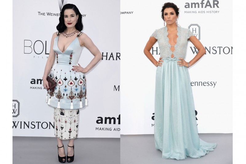 cannes amfar gala 2015: azzurro