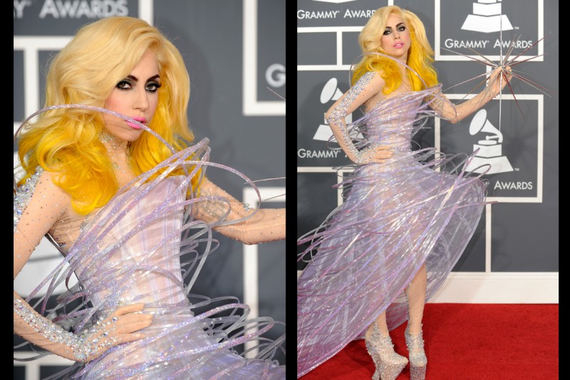 2010: Lady Gaga ai Grammy Awards