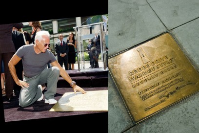 2003: una placca d’oro sulla Rodeo Drive Walk of Style