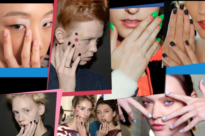 Reverse french manicure: la tendenza unghie della Primavera 2015
