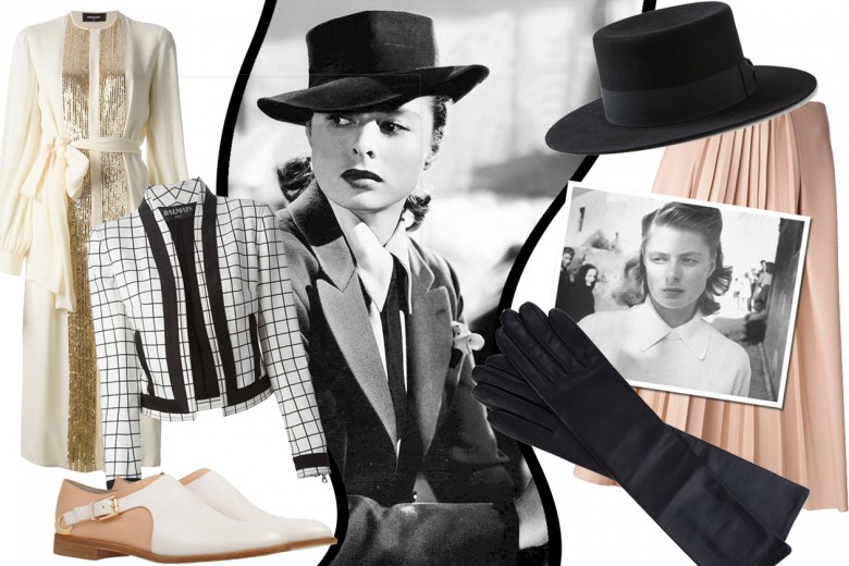 Get the #ThrowBack Look: Ingrid Bergman e lo stile anni 40