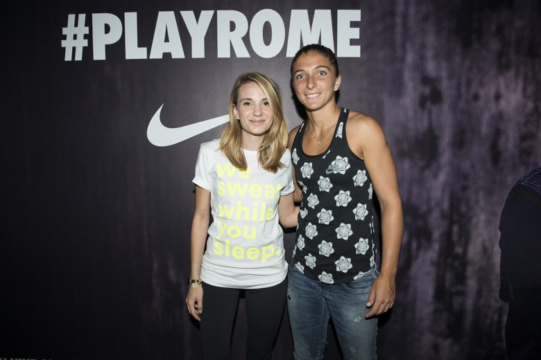 Un allenamento speciale con Sara Errani e Nike