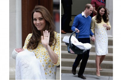 kate middleton in jenny packham dopo il parto