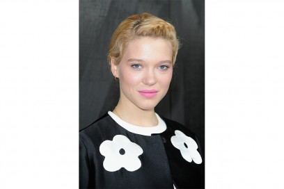 Lea Seydoux trucco: rossetto rosa baby