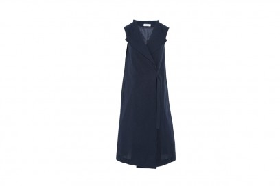 maxi gilet: jil sander