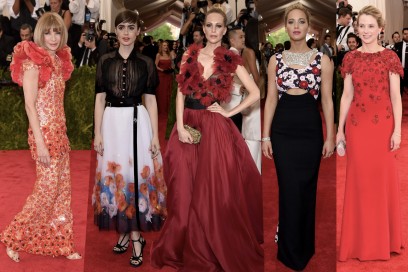 met gala 2015: fiori