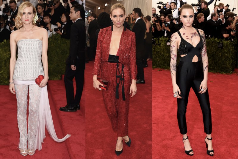 met gala 2015: pantaloni