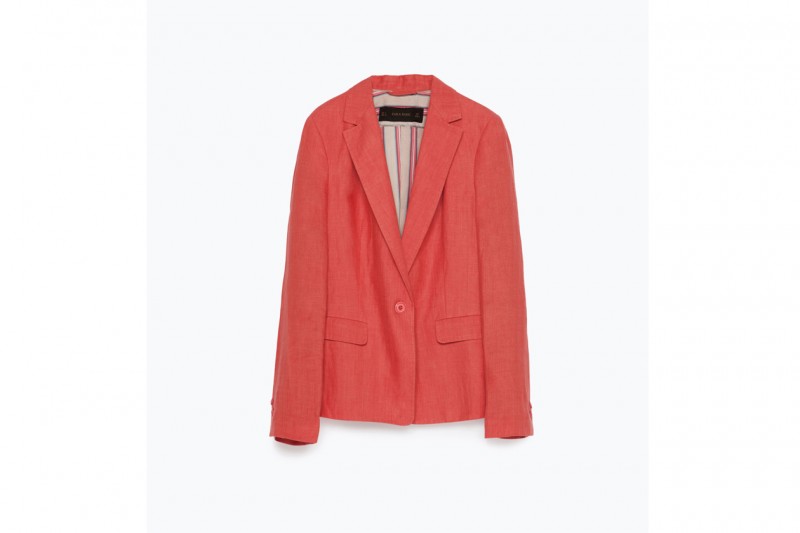 Blazer in lino: Zara