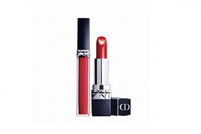 Trucco estivo per more: Dior Rouge Brillant e Rouge Dior in 999