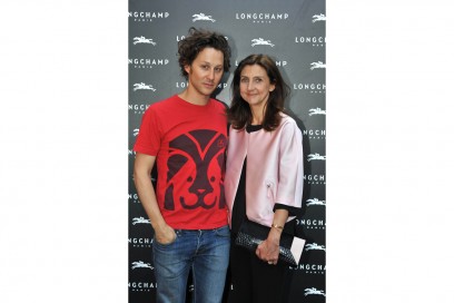 Arthur Arbesser, Sophie Delafontaine (Directrice artistique Longchamp)