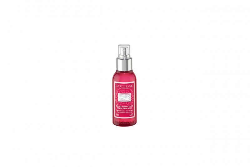 BEAUTY ROUTINE VISO IN ESTATE: RINFRESCARE CON BRUME PERFECTRICE PEONIA DE L’OCCITANE