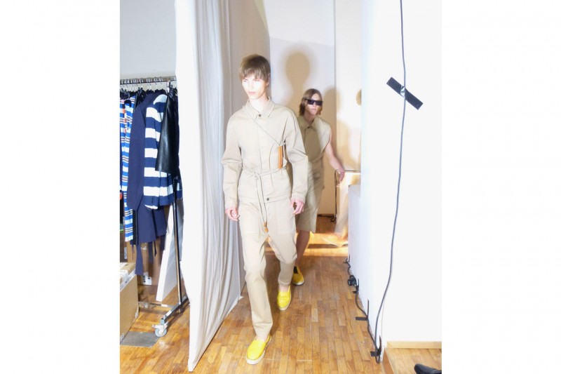 Backstage sfilata MSGM: il finale