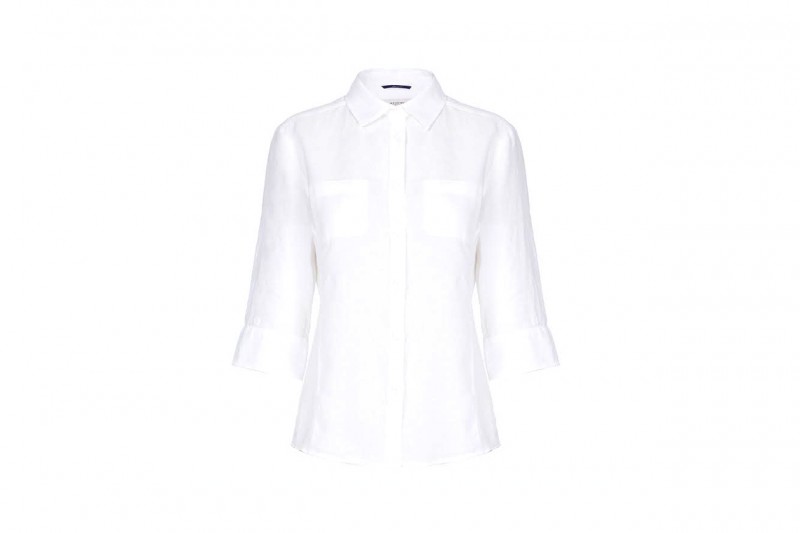 Camicia con maniche a tre quarti