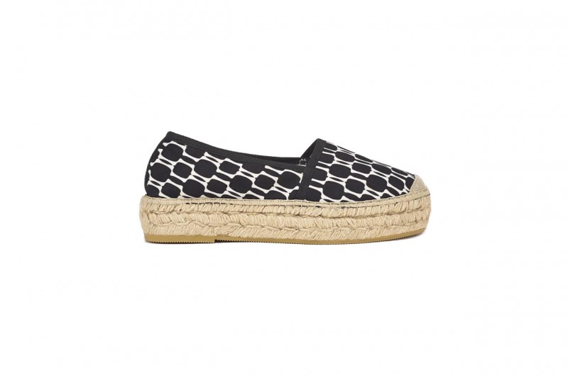 ESPADRILLAS CON STAMPA GEOMETRICA