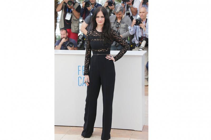 Eva Green: in jumpsuit Elie Saab