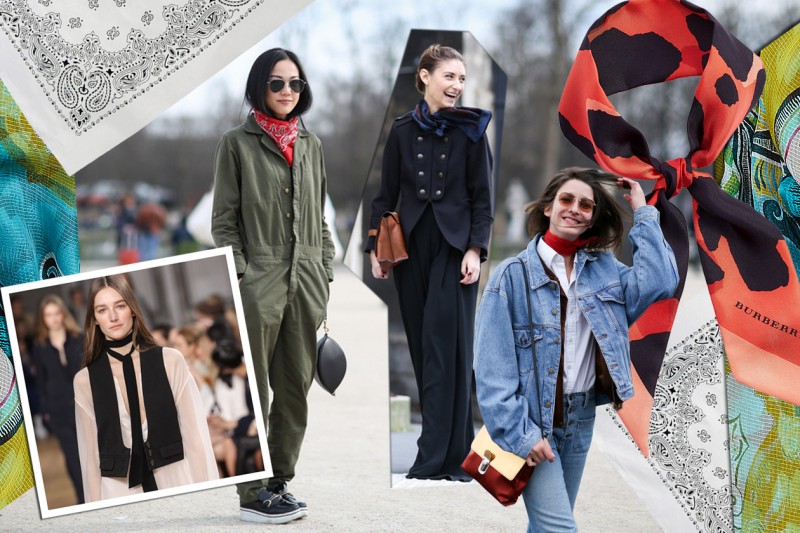 Foulard: 5 look per portarlo al meglio