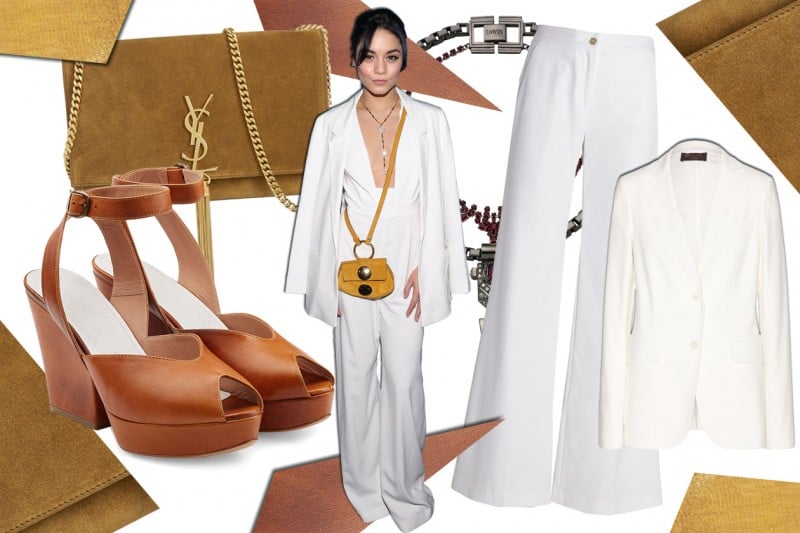 Get the Look: in total white come Vanessa Hudgens