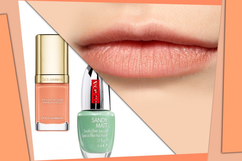 Gli smalti da abbinare al rossetto rosa salmone