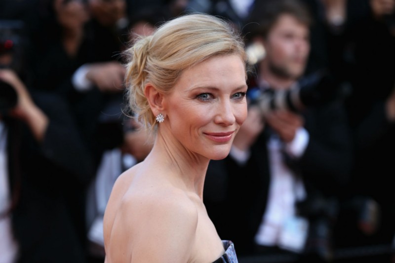 I capelli raccolti delle star: Cate Blanchett