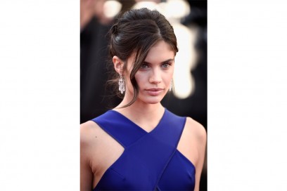 I capelli raccolti delle star: Sara Sampaio