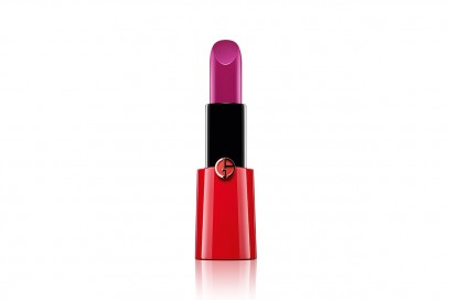 I migliori rossetti long lasting: Fucsia Maarajah Rouge Ecstasy in 512 Maharajah di Giorgio Armani Beauty