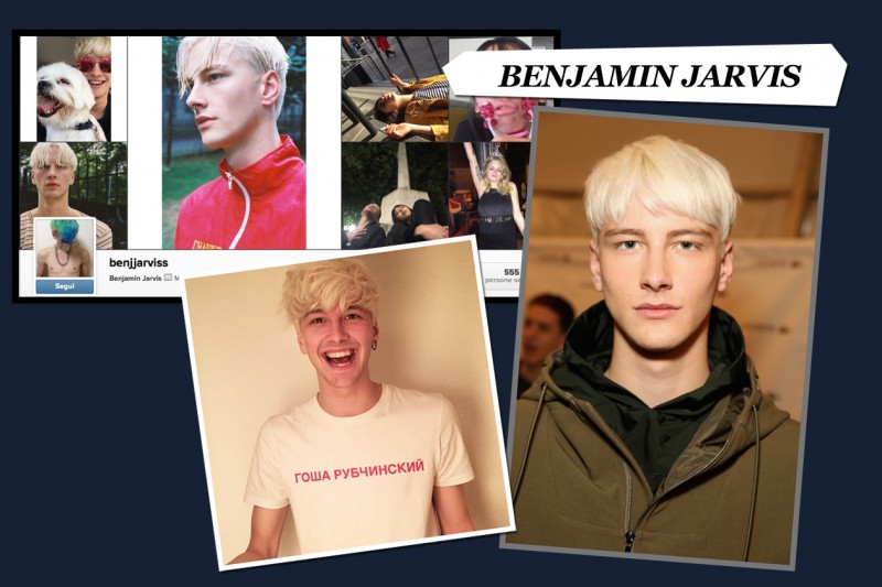 I modelli da seguire su Instagram: benjamin jarvis