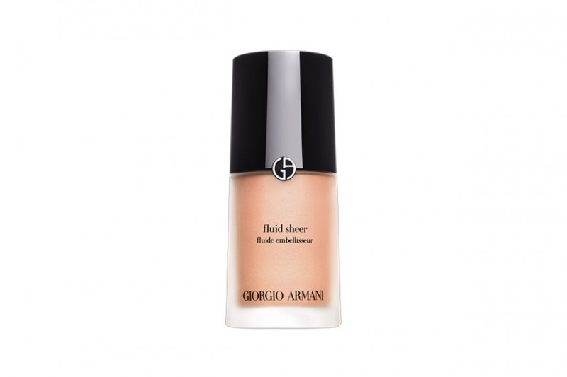 LE MIGLIORI CREME COLORATE: EFFETTO GLOWING CON FLUID SHEER FLUID EMBELLISSEUR DI GIORGIO ARMANI BEAUTY