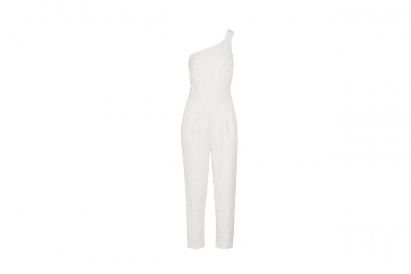 LOOK TOTAL WHITE: JUMPSUIT J. CREW