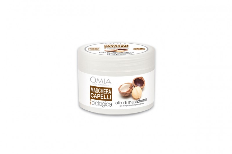 Maschere bio per capelli: Omia Maschera Capelli Olio di Macadamia