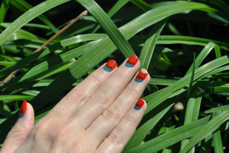 NAIL ART ESTATE 2015: 5. WATERMELON – MANICURE