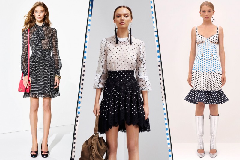 RESORT 2016: Pois Dresses