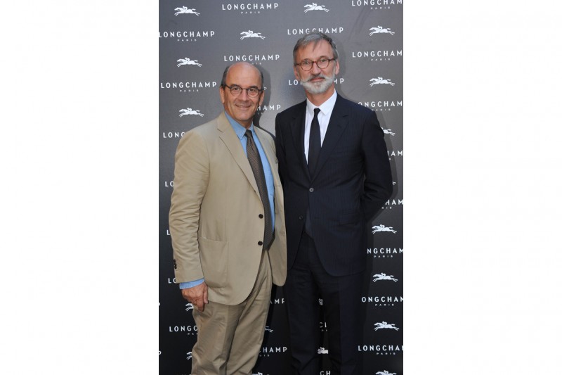 Raffaello Napoleone (Pitti Immagine), Jean Cassegrain (CEO Longchamp)