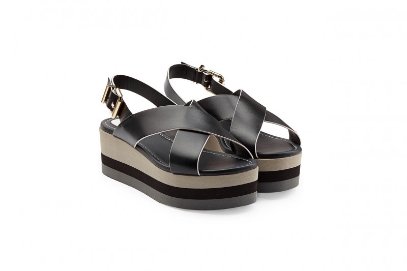 SCARPE IN SALDO: SANDALI PLATFORM FENDI