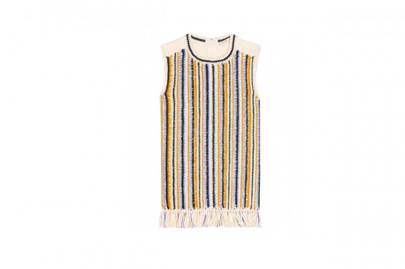 TOP CON LE FRANGE: TORY BURCH