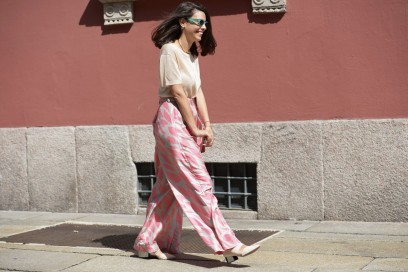 Tendenze capelli dallo street style a Milano: long bob