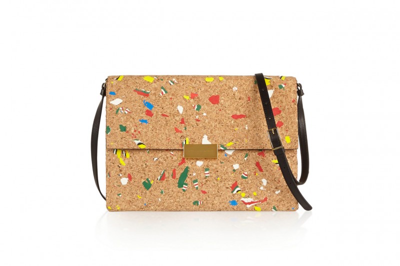 accessori naturali: borsa a tracolla di stella mccartney