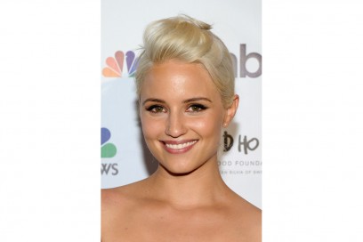 Dianna Agron capelli: raccolto semplice