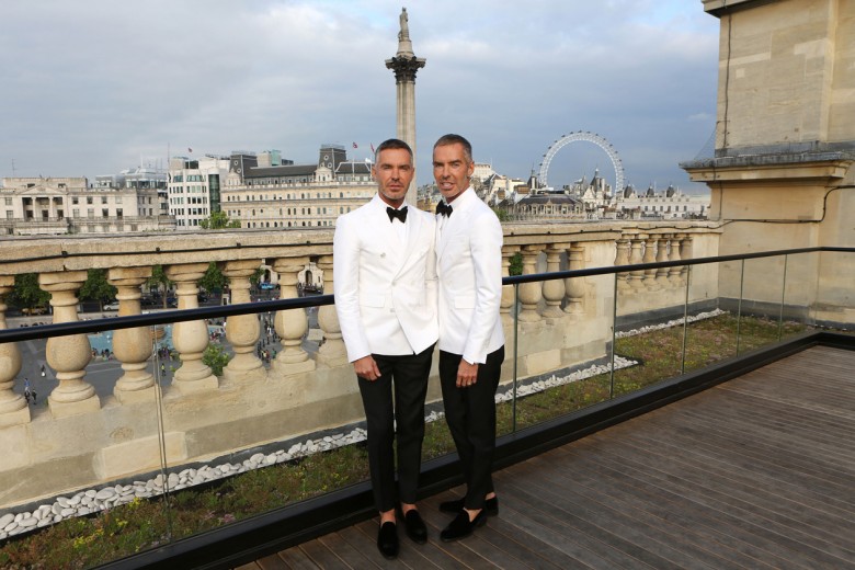 Dsquared2 sfila all’Ambasciata Canadese di Londra