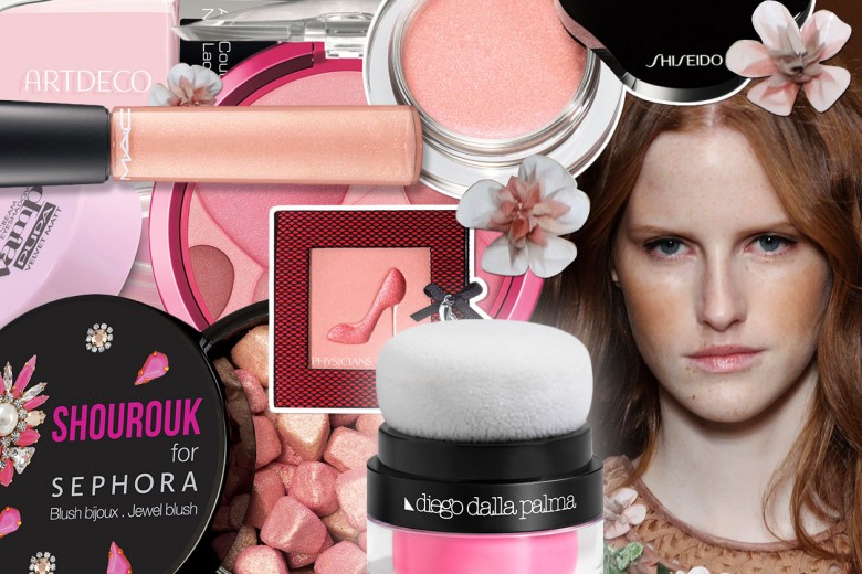 Beauty look rosa: viso, occhi, labbra e capelli nella nuance più romantica